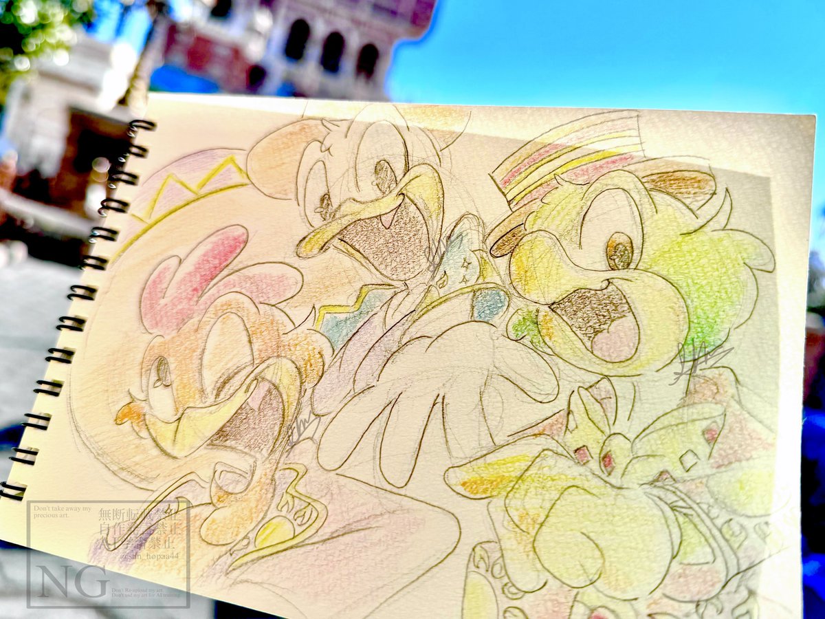 開園待ちrkgk＆ ダングロ初日、おめでとう