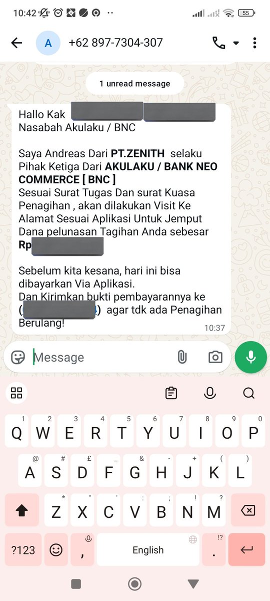 Mmf jadi kyk newbie lgi tpi kalo di pihak ke 3 gini beneran ditagih kah?