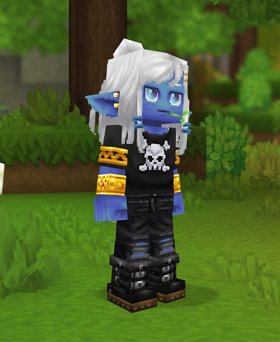 seveenink's tweet photo. my skin on Hytale! https://t.co/lDc7iYja8C