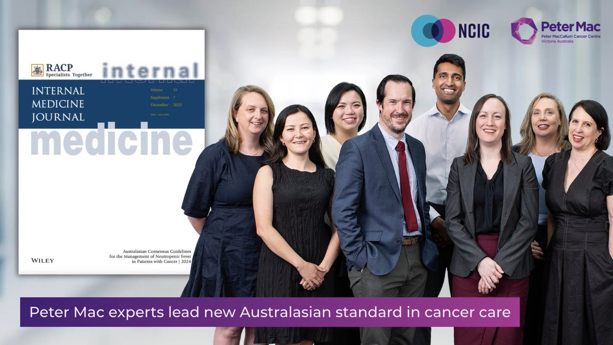 Peter Mac Cancer Centre tweet media