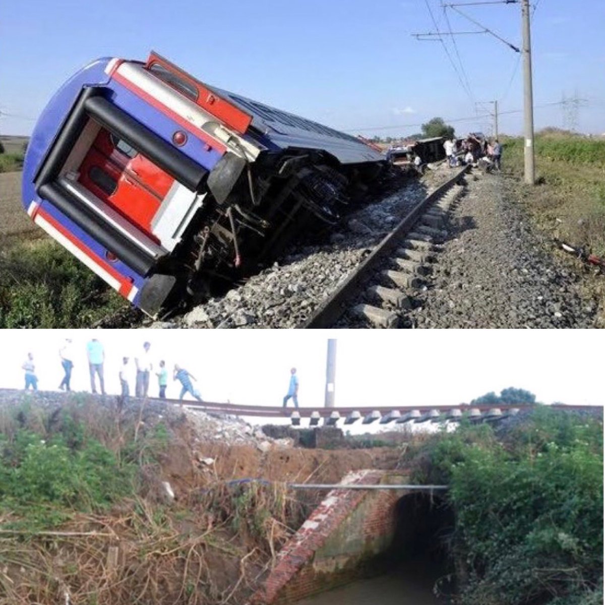 misra_oz's tweet image. Seçim öncesi “Hizmet getirdik” deyip bakımları yapılmamış, denetlenmemiş rayların üzerinden hızlandırılmış tren geçirdiler. 7’si çocuk 25 insanın ölümüne sebep oldular.
“Bizim hayatlarımızı ÇALDILAR”

#CorluTrenKatliamı 
#8Temmuz2018