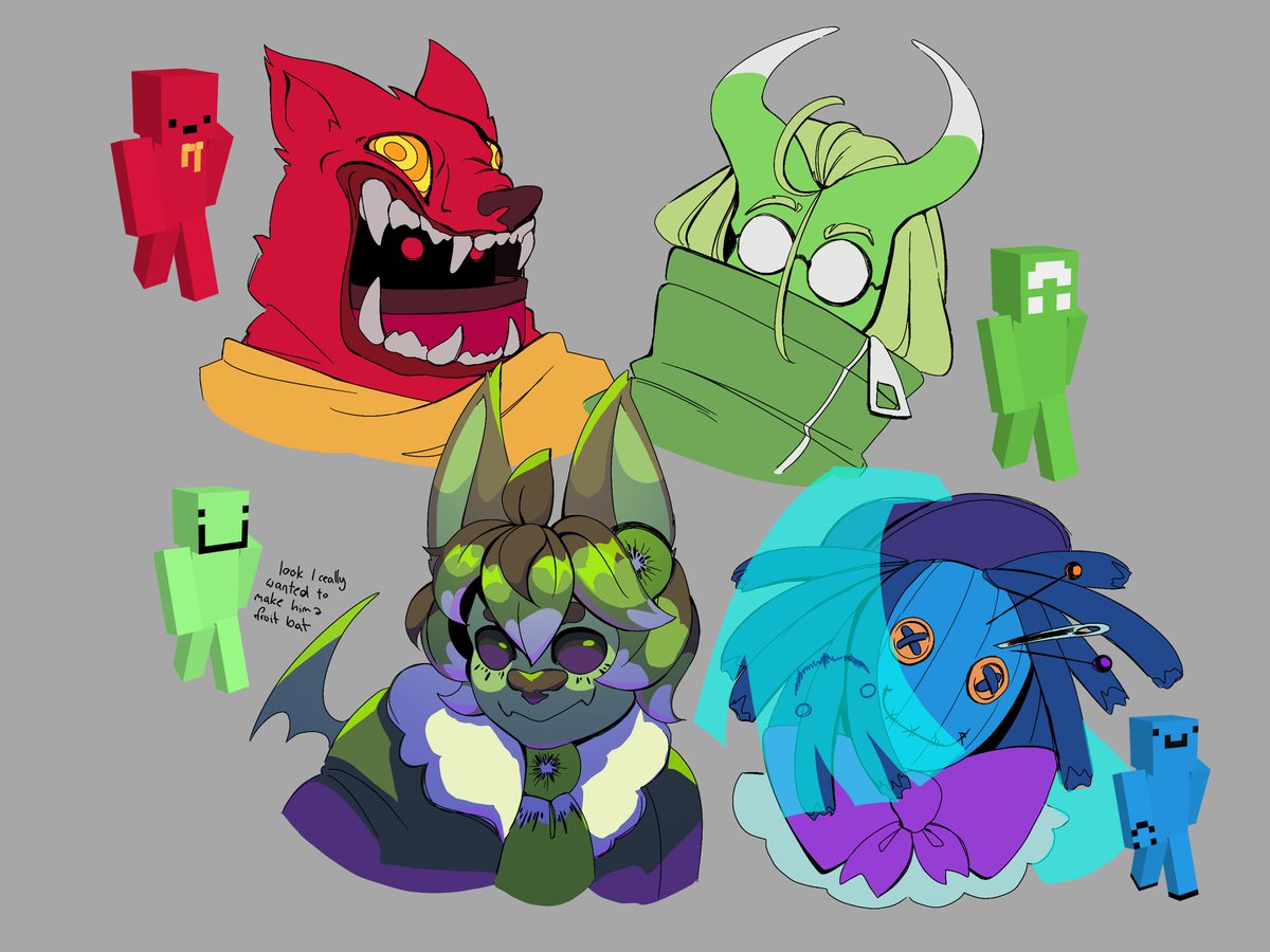 Paraclipse_'s tweet image. finally got around to finishing the first 4, dont ask why i shaded fruit and only fruit it was taking long enough between school and my period already 

#wolfeeifanart #boosferfanart #fruitberriesfanart #sandictionfanart