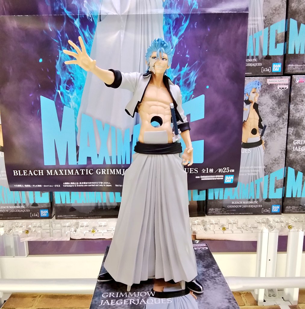 プライズ】本日新入荷！ 『BLEACH MAXIMATIC GRIMMJOW JAEGERJAQUES
