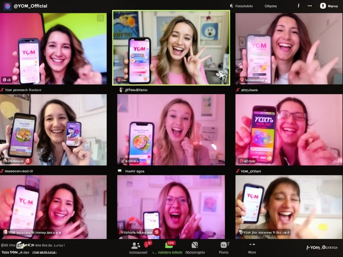 Stay connected, stay happy! 🎉 Join the YOM Daily video‑chat community, share your favorite moments, and tag
<a href="/YOM_Official/">YOM</a>
to spread the love. #CommunityJoy