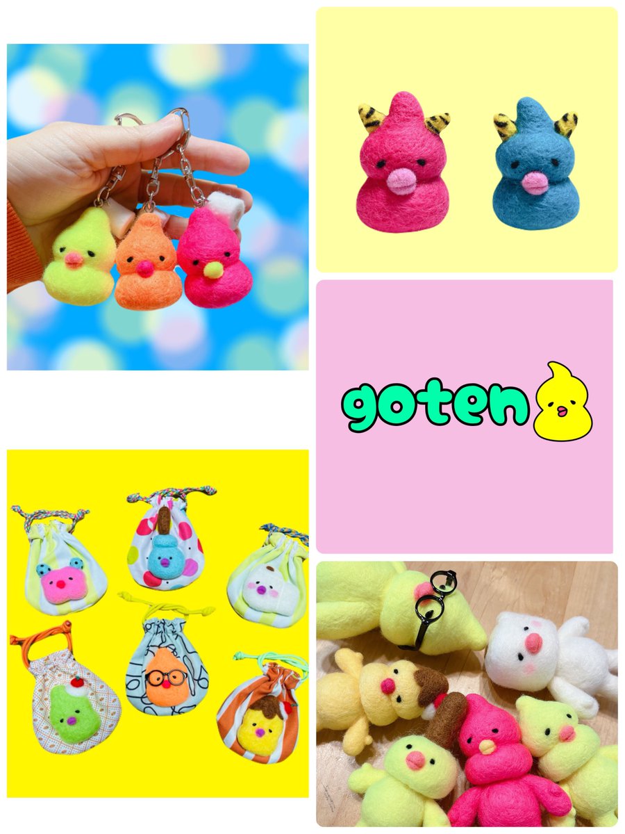 HandMade In Japan Fes' 2025に出展します！
日時:   1月17日(土)のみ
　　　11:00〜18:00

会場:   国際展示場

ブースNo.【E-45】　goten
是非遊びに来てください♡
#hmj 
#ハンドメイドインジャパンフェス2026