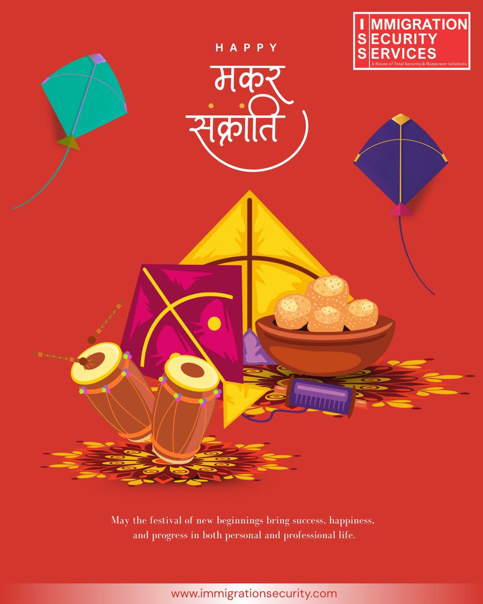 immigsecurity's tweet photo. Wishing you and your family a very Happy Makar Sankranti. May this festival bring new hopes, prosperity, and happiness into your life.🪁

#happymakarsankranti #makarsankranti2026 #immigrationsecurityservices #immigrationsecurity https://t.co/cYhTlxibhB