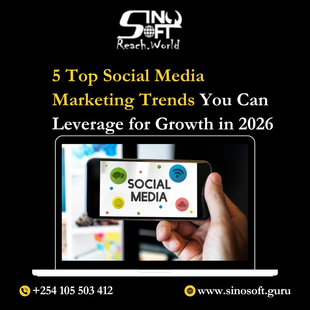SinosoftC's tweet photo. If your social media strategy hasn’t changed, your results won’t either.

Here are 5 social media marketing trends you can leverage for growth in 2026. Read More: https://t.co/SgraKu4RRx

#socialmediastrategy #socialmediamarketing #Sinosoft https://t.co/didca6kqIa