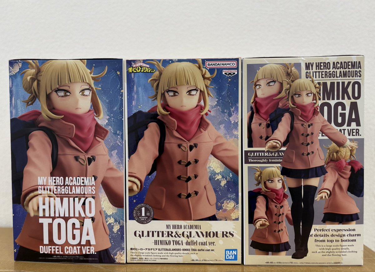 ヒロアカ·HIMIKO TOGA·duffel coat ver.6体セット 僕のヒーロー