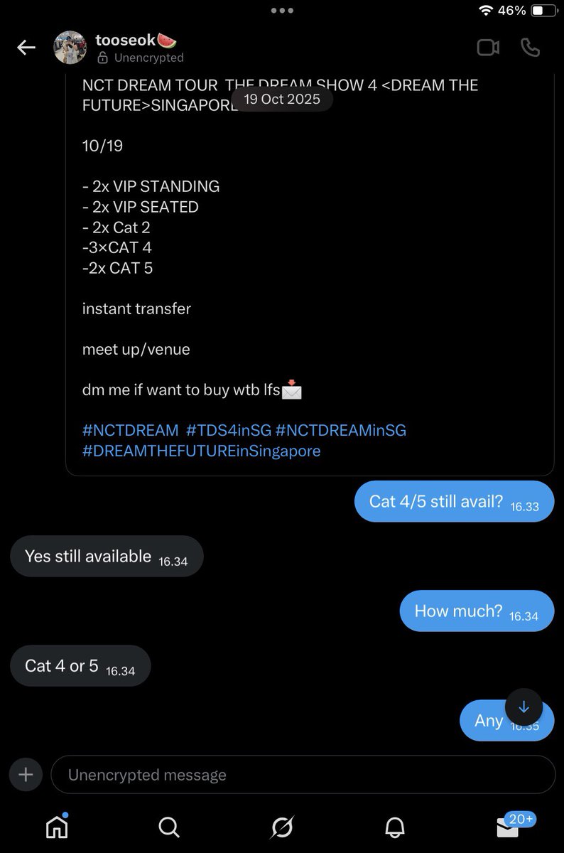 7kekekeke's tweet image. ‼️SCAMMER ALERT CONCERT TICKET‼️

account seemed legit &amp;amp; responsive at first, but after payment excuses their proxy was offline and promised a refund but ended up blocked me😡

please be careful with this account @/ tooseok @/ tooseokoim

BANK : BRI 334901029943501
NAMA: Romi