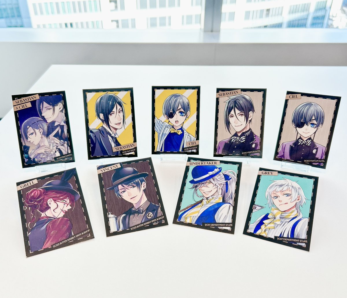 [12/14まで］限定お値下げ！黒執事　ポップアップストア購入特典カード全11種 アニメ「黒執事 -寄宿学校編-」TSUTAYA POP UP SHOPが開催決定