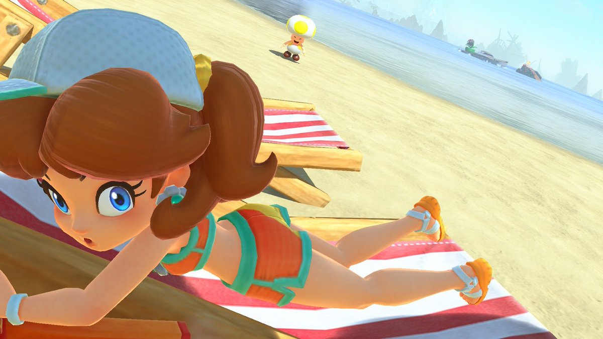 okomehezi's tweet image. #PrincessDaisy #MarioKartWorld #マリオカートワールド写真部
その２