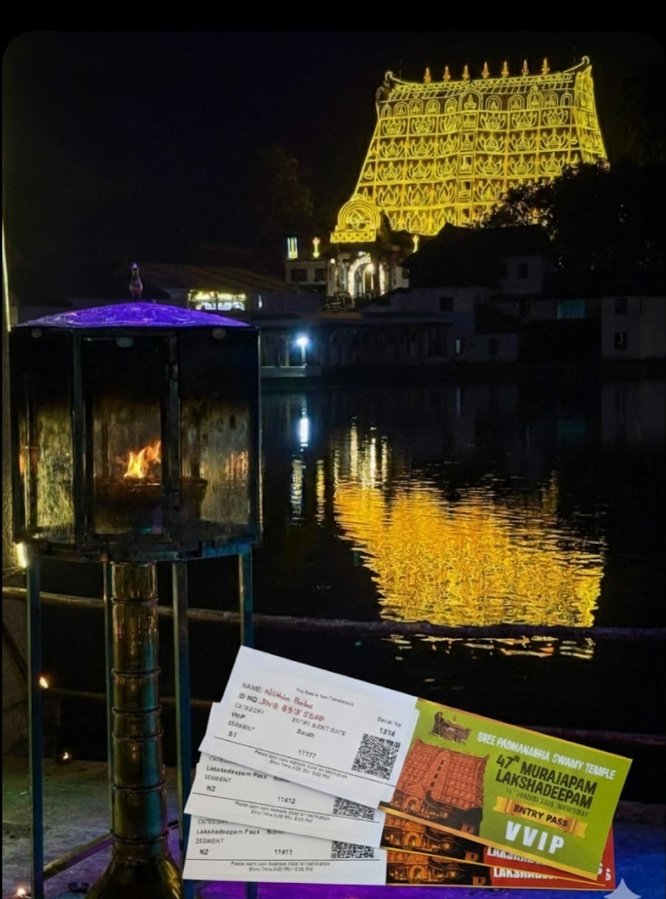 ശ്രീപത്മനാഭ സ്വാമിക്ക് ലക്ഷം ദീപം🙏
#sreepadmanabhaswamytemple