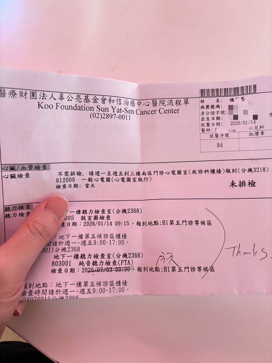 每次回診就像玩大地遊戲一樣😂
持續半年回診一次～
