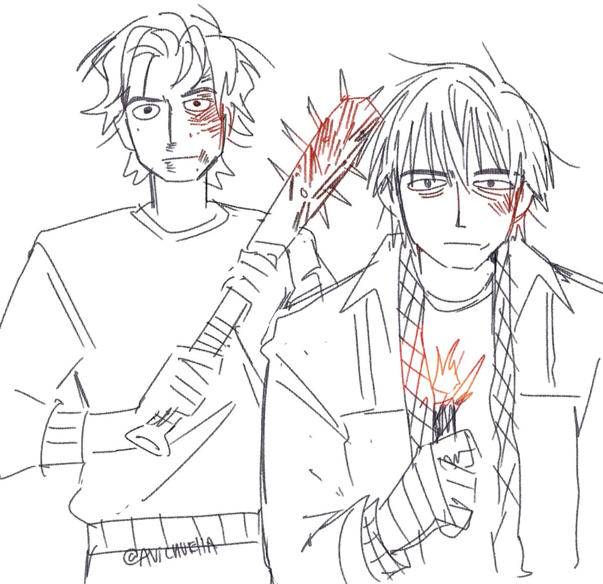 idk messy sketch i miss season 1 sm