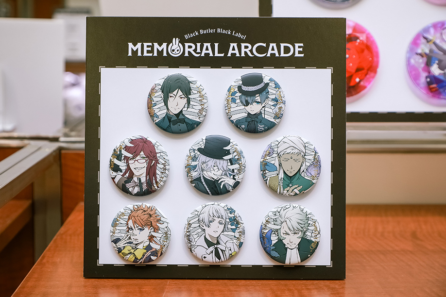 黒執事 Black Label トレーディング缶バッジ 特典2点付き 黒執事 Black Label」トレーディング缶バッジ Cafe & Shop Edition