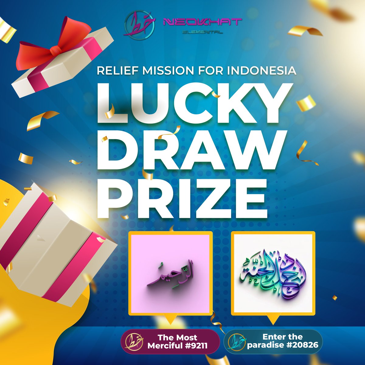 🎉The Lucky Draw Prize NFTs have been successfully transferred to the winners of our recent community campaign.

A heartfelt thank you to everyone who participated and supported the mission. Your generosity made this initiative truly meaningful.

Together we grow &amp; give back✨