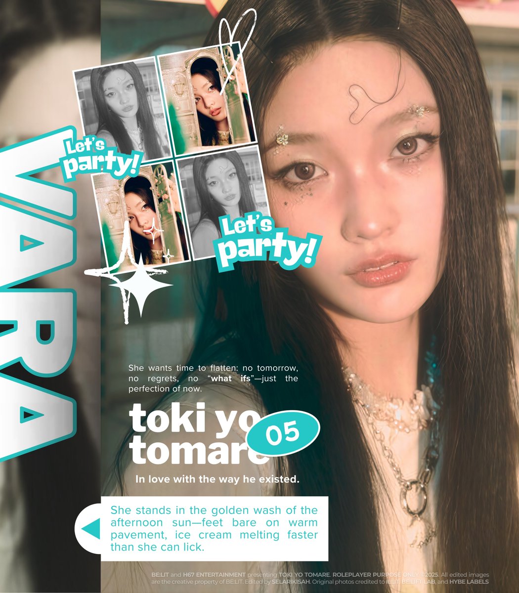 BE__LIT's tweet image. ⠀

         𝐁𝐄:𝐋𝐈𝐓   𝐏𝐑𝐄𝐒𝐄𝐍𝐓𝐒  𓂂 𓂂  ₍ 💌 ₎
         𖣁   𓏻   𝖳𝖮𝖪𝖨  𝖸♡  𝖳𝖮𝖬𝖠𝖱𝖤  🪽

                   𝖳͟𝖤͟𝖠͟𝖲͟𝖤͟𝖱   𝖢͟𝖮͟𝖭͟𝖢͟𝖤͟𝖯͟𝖳
         #MINARA         ❤︎         #VARA  
         ︶⊹︶︶︶︶︶︶︶︶︶︶⊹︶

⠀