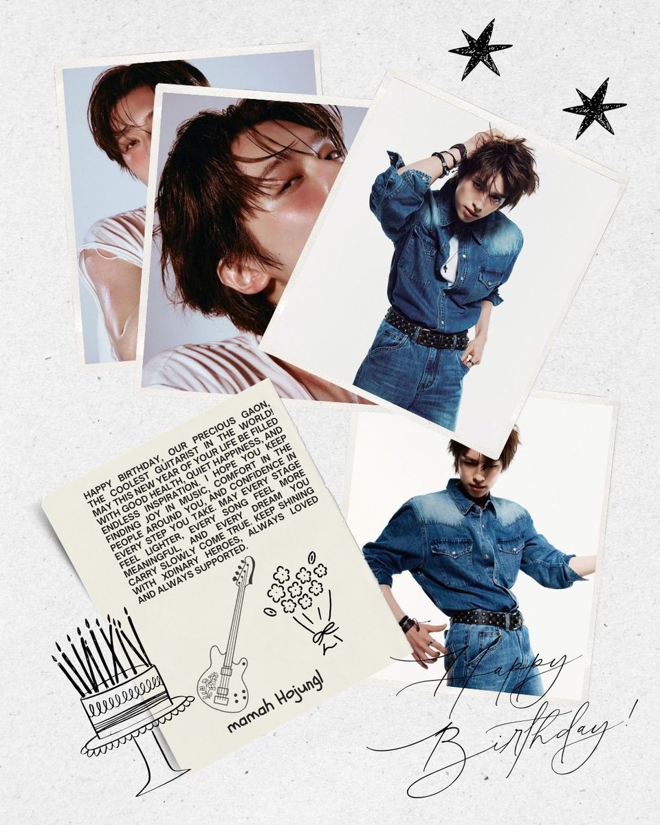 Hojungl's tweet image. 지석아, 생일 축하해!
항상 건강하고 행복하길 바라며, 네가 가는 모든 길 위에 웃음과 좋은 일들만 가득하길 바랄게. 앞으로도 빛나는 순간들 많이 만들어가길 응원할게 🤍