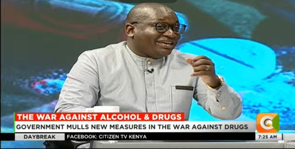 Camerafrica’s Edward Wanyonyi joins <a href="/citizentvkenya/">Citizen TV Kenya</a> Daybreak this morning, contributing to the national conversation on the War on Drugs alongside key policy and community voices. A security analyst and researcher, he brings evidence based insights into the discussion.