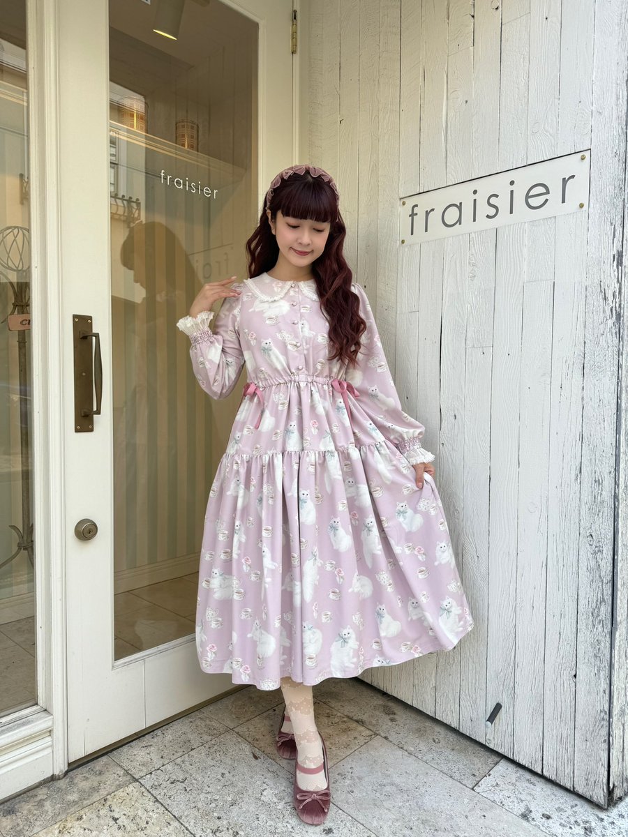 Melody BasKetさんの白猫ティータイムシリーズは現物販売なので、すぐ