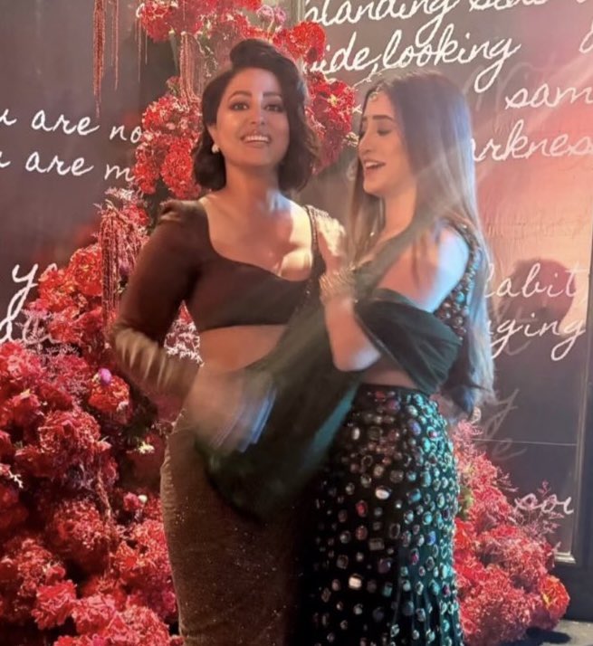 remember them?               this is them now 

#ShivangiJoshi #HinaKhan #Yrkkh