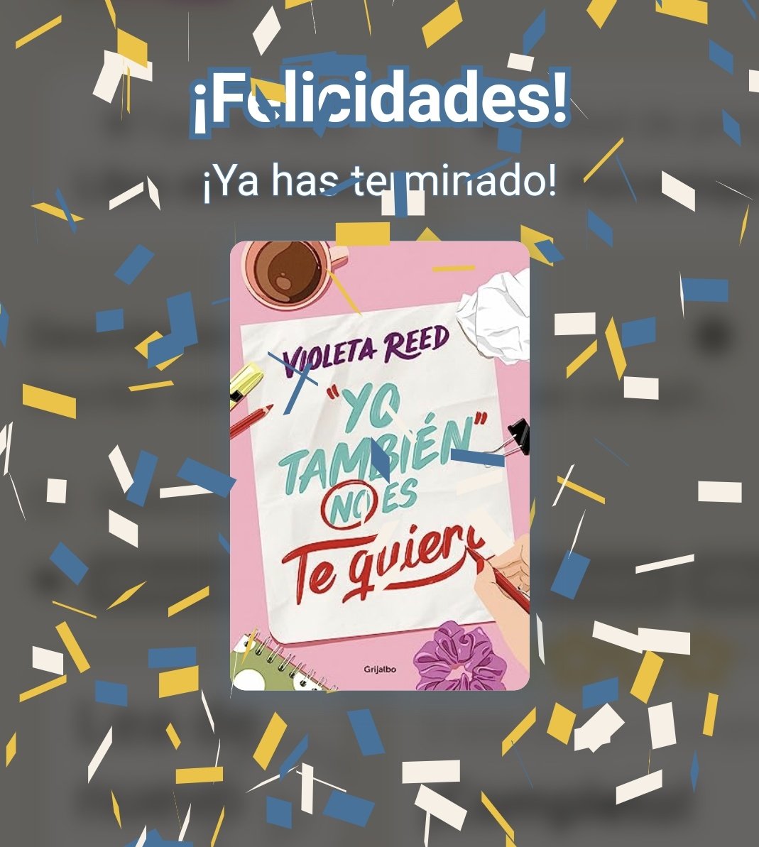 NecisLark's tweet photo. Primer libro de 2026 terminado! #VioletaReed
Tremendo libro ✨🩷
Yo también ✨no✨ es 🌷te quiero🌷 https://t.co/RCfCa37sFk