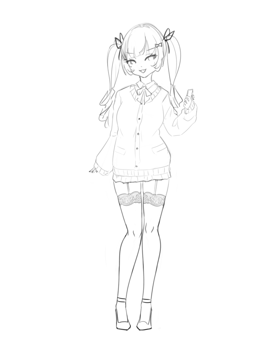 i am unsure why i was compelled to draw this today