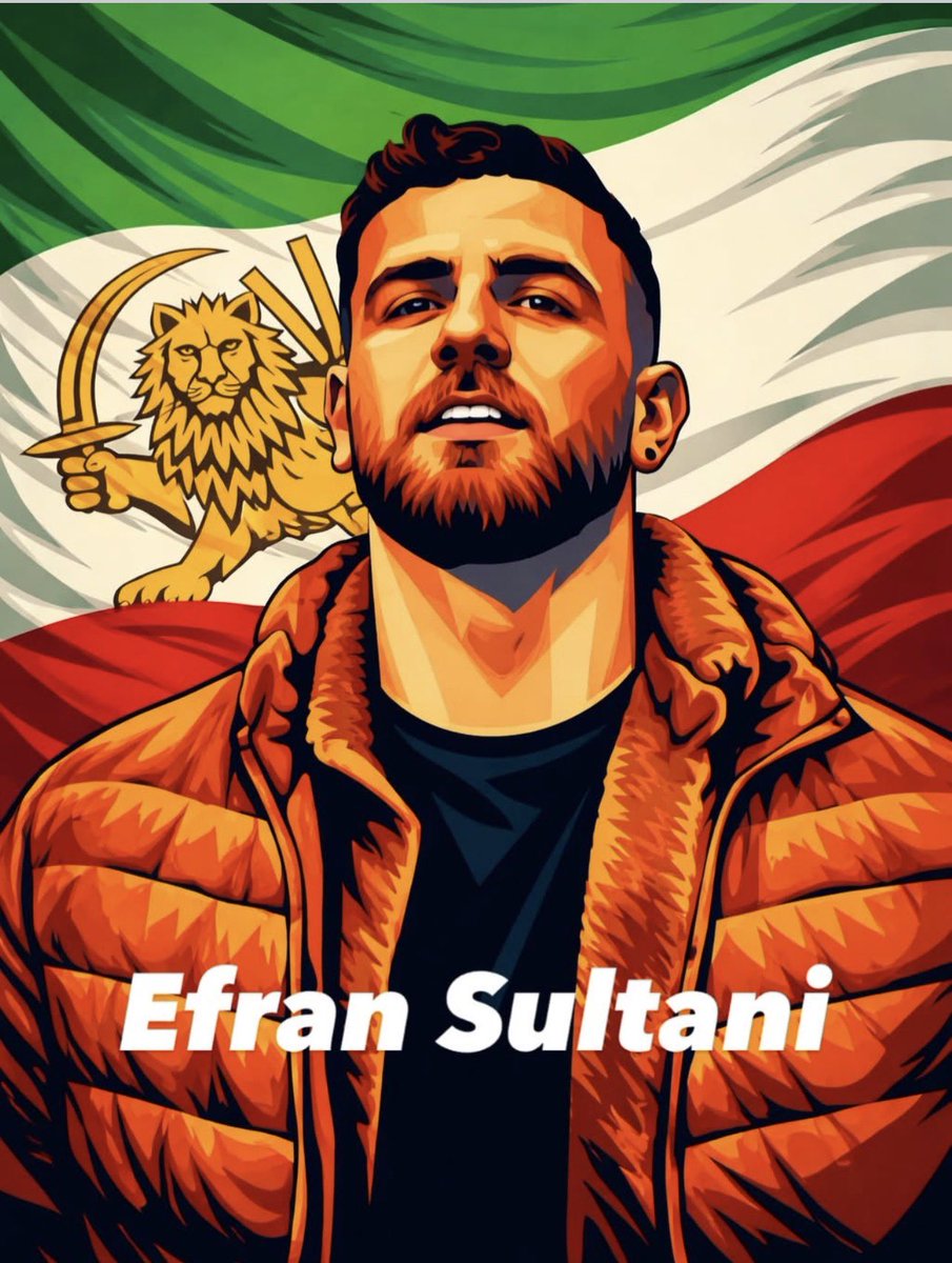 YossiGoldstein8's tweet photo. Share this widely. 
Say his name. #EfranSultani 

Efran is a young 26 year old man that the IslamoNazi fascist regime that hijacked Iran wants to excute tomorrow for attending a protest.

Please reply with the Hashtag #EfranSultani https://t.co/NTjP2glV4Z