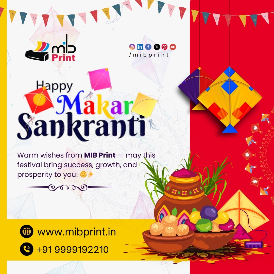 MibPrint's tweet photo. Let your success rise as high as the kites this Makar Sankranti! 🪁✨
Wishing you growth, prosperity, and bright new beginnings. 🌞
#HappyMakarSankranti #MakarSankranti #MIBPrint #FestivalOfKites #NewBeginnings #Prosperity #Growth https://t.co/RQJnjoRHBY