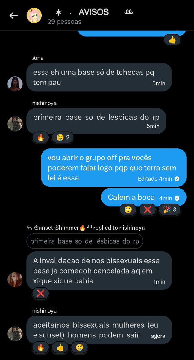 EGMLPRP's tweet image. Pergunta pra outras bases: os players de vocês respeitam vocês? pq os meus kkkkk

— 🔮