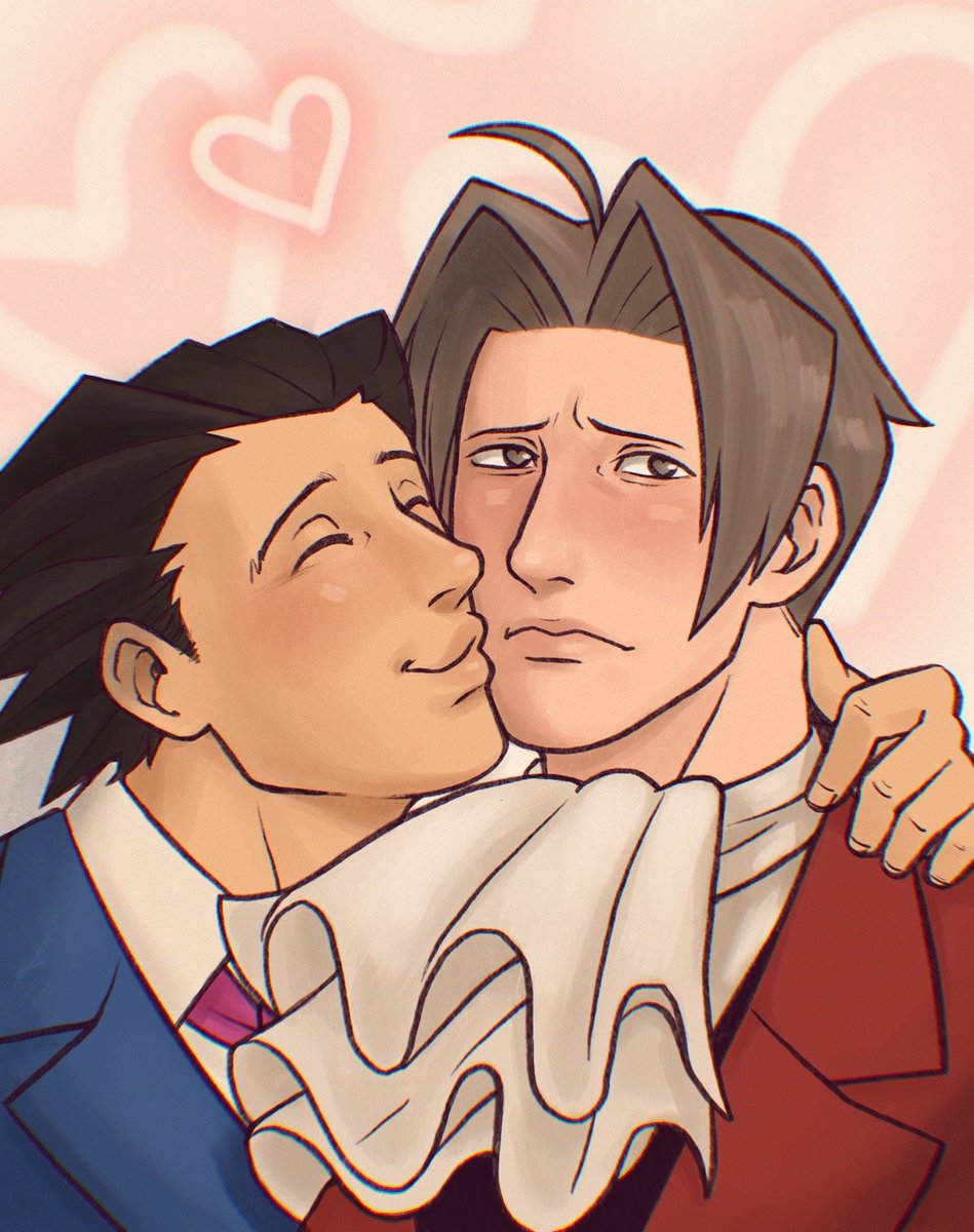 kaijusaur's tweet image. SMOOCH the edgeworth
#nrmt