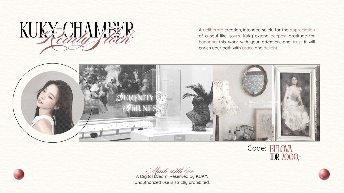 vhaolusi's tweet image. help repost, ssankyu!🫶🏻

aku punya layout ready stock Karina Aespa yang bisa di take melalui DM atau tele, price at IDR 7.000 get ava JPNG &amp;amp;&amp;amp; free retext. Yuk jajan, jangan lupa tag after DM yaa!🤍

#zonauang