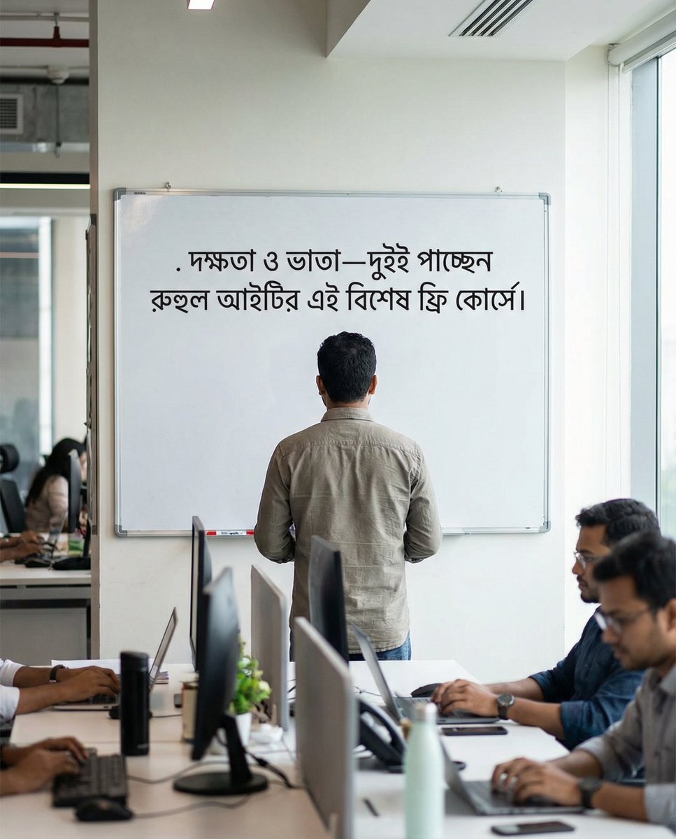 আর্থিক চিন্তা বাদ দিন রুহুল আইটিতে ভাতা সহ ফ্রি কোর্সে ভর্তি হন।
#ruhulit,#Freelancing #FreelancerLife,#OnlineWork,#FreelanceDesigner #FreelanceWriter,#FreelanceSuccess