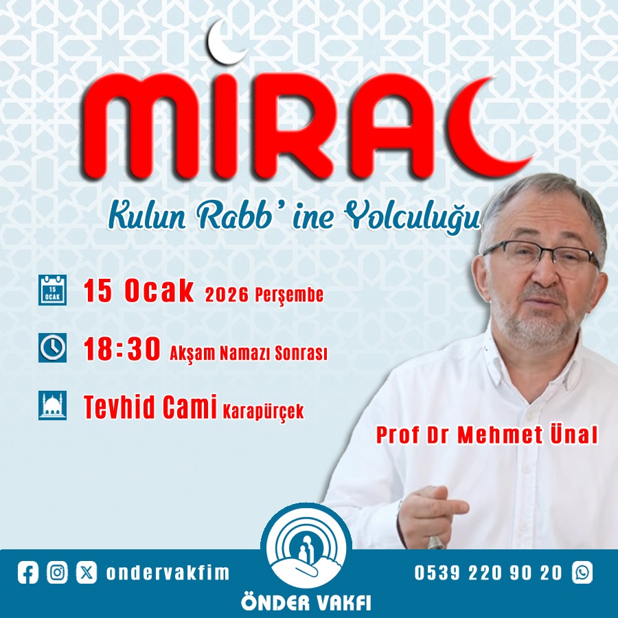 ondervakfim's tweet photo. Sene-i Devriyesinde Satılmış Said Vargün Hocamızı anma ve Miraç Gecesini idrak etmek için  15 Ocak Perşembe günü Akşam ile Yatsı namazı arası Karapürçek Tevhid Camiine eş dost ailenizi  bekliyoruz... https://t.co/hSzt3SNh9R