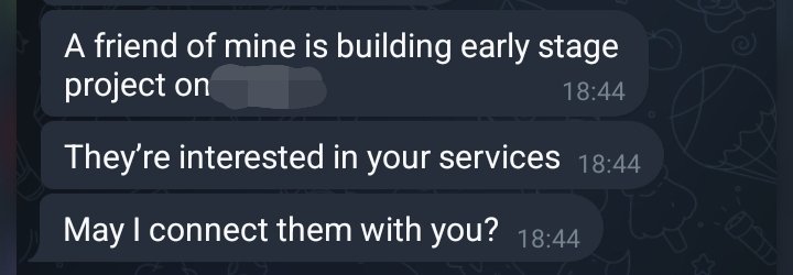 iron sharpens iron

work alongside a team of killers and you'll find yourself pushing 10x harder than you ever did alone

when everyone around you is executing at a high level, you're also pushing yourself to level up with them

there's no room for excuses, ever

surround