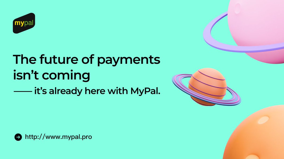 Crypto payments don’t have to be limited.
With Mypal: Recharge → Auto-convert → Pay globally.
Versatile, instant, and totally worry-free. 
#Mypal #GlobalPay #CryptoWithoutLimits #SmoothSpending