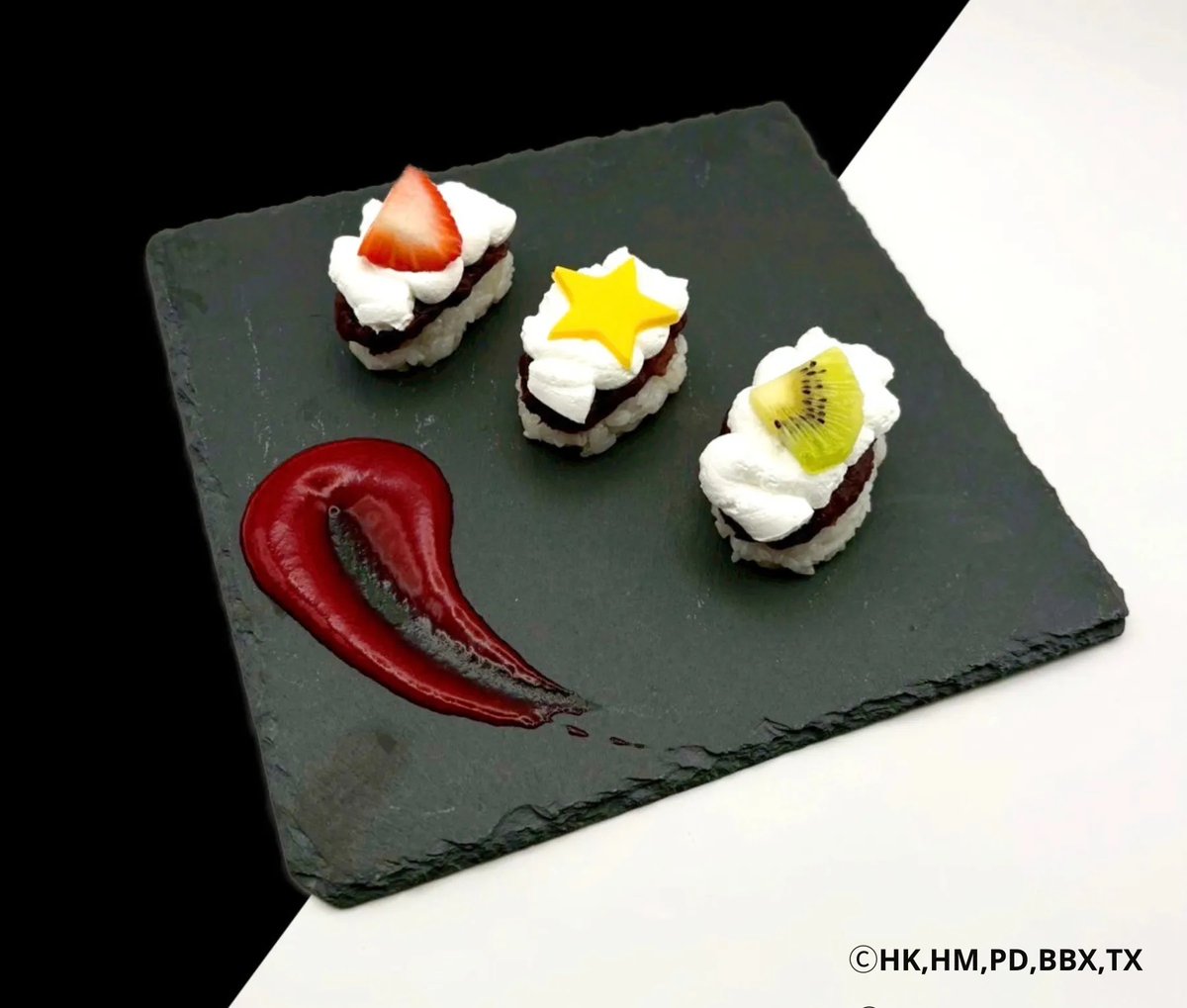 beyblade_bar's tweet image. ＼＼2月から復刻決定／／
たくさんの「もう一度食べたい」というお声にお応えし
クリスマス限定メニューだった
「あんこクリーム寿司」 
が2/1より復刻いたします。

この機会にぜひご賞味ください。

⁠#ベイブレードバー
#BEYBLADEBAR