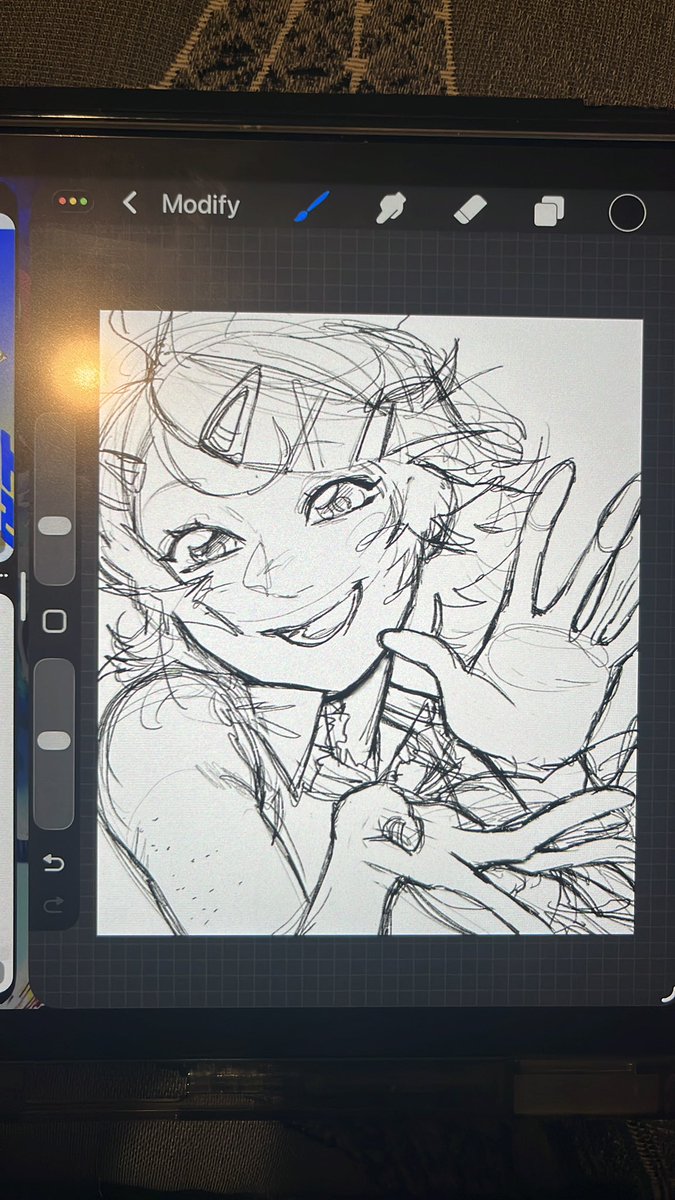 Just drew the cutest rin of my life I unlocked my third eye or something 
