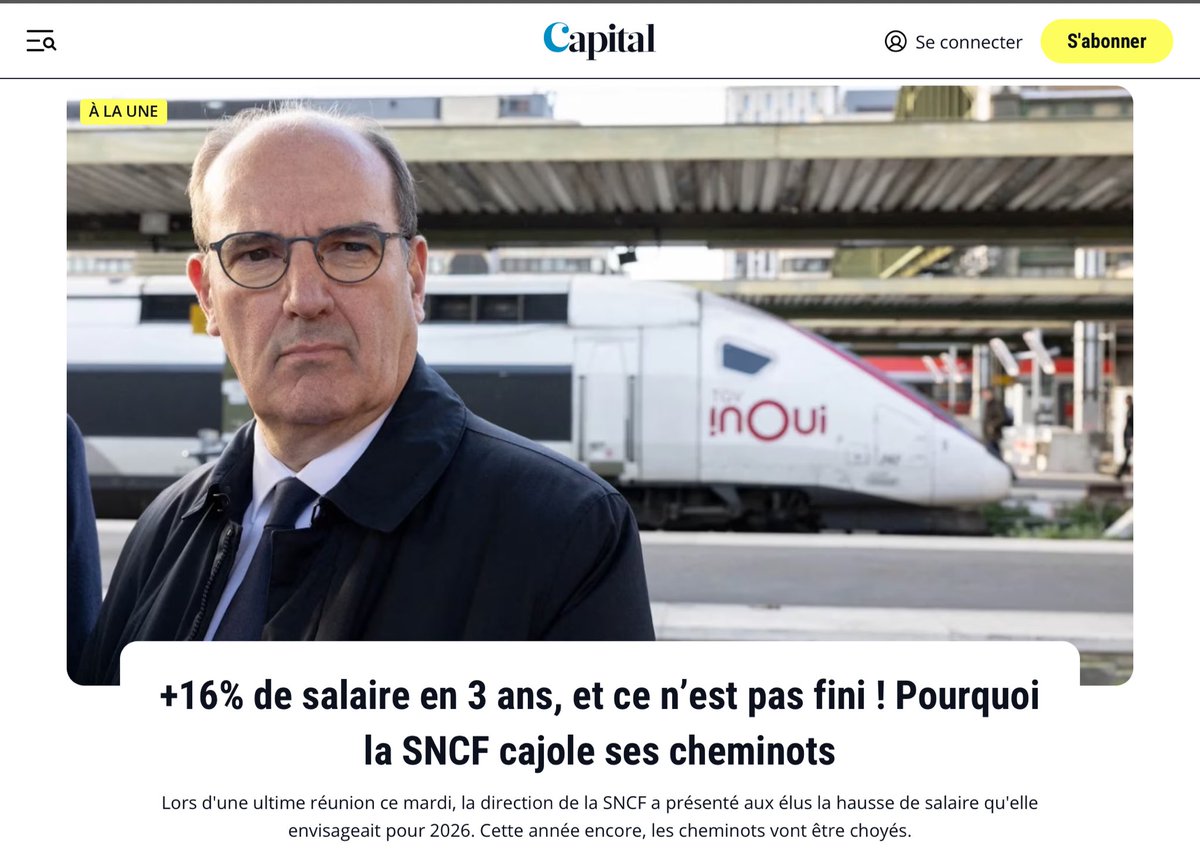 1/ Alors c’est très simple à comprendre.

En 2020 on a supprimé le statut.
Et avant d’être une entreprise « Commerciale », on l’oubli souvent, mais la SNCF c’est ÉNORMÉMENT de « Technique ».

Un aiguilleur? C’est un technicien.
Une conductrice? C’est une technicienne.