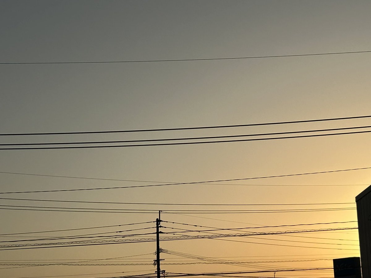 #SSMP 聴きながら 眺める夕焼けも乙なもの🌇   #hbcc