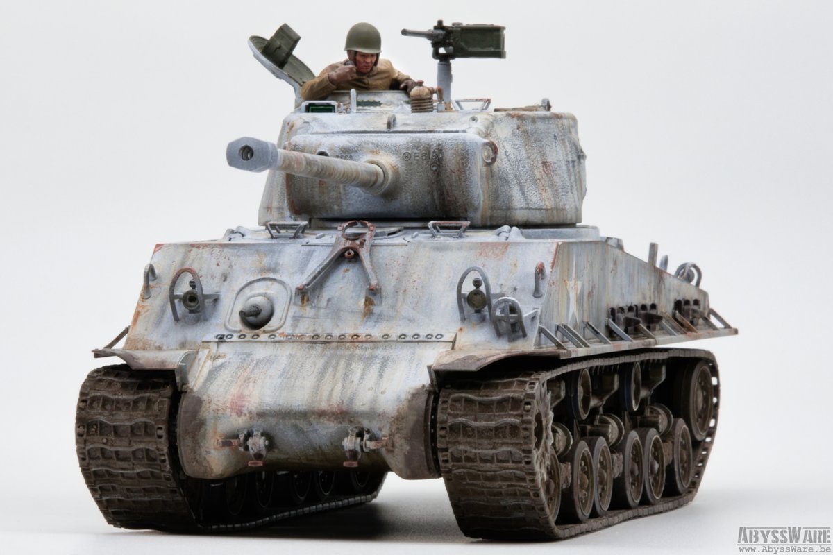 AbyssWare's tweet photo. M4A3E8 SHERMAN "EASY EIGHT" - winter camo version. Tamiya 1/35 kit no extras
More photos and details - https://t.co/vWaLSq1GDT https://t.co/NQA7k7hVAg