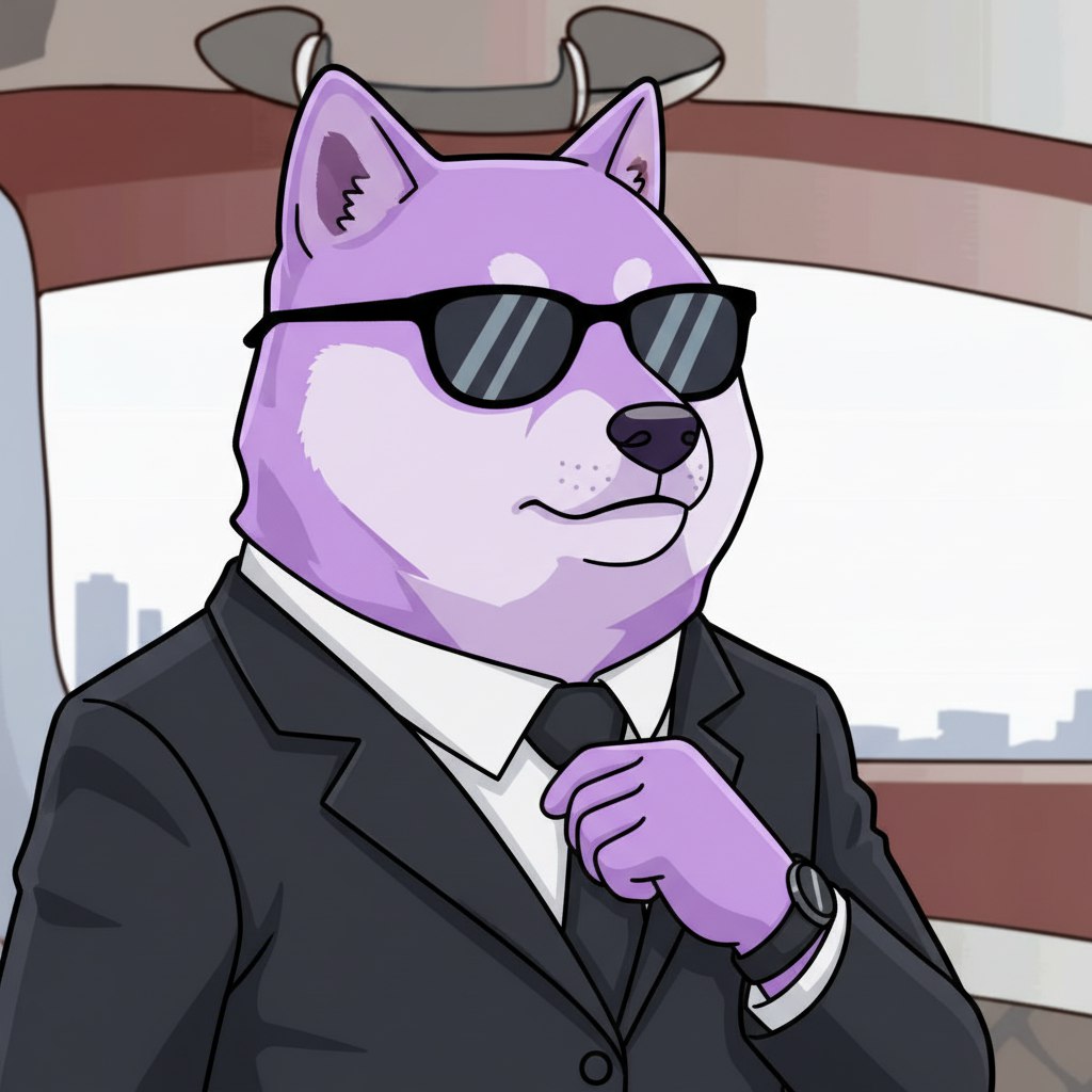 Purple Doge tweet media