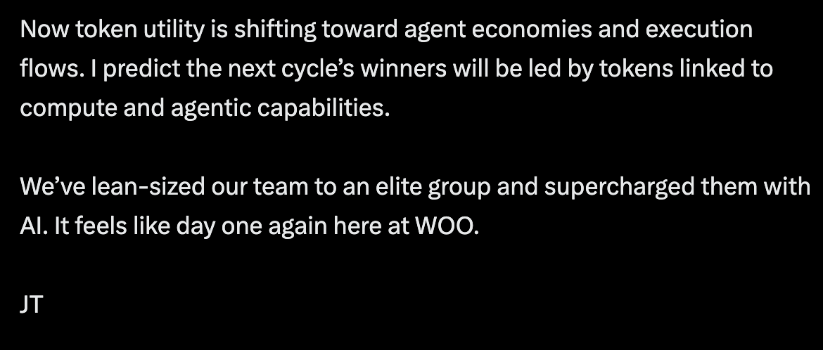 fun fact i ghostwrite for <a href="/bitManna/">jt</a> a lot and he always just ignores my suggestions and does his own thing; so i read these articles for the first time like everyone else

this part is pretty exciting for $WOO - the old way of "utility" tokens could get dramatically outperformed