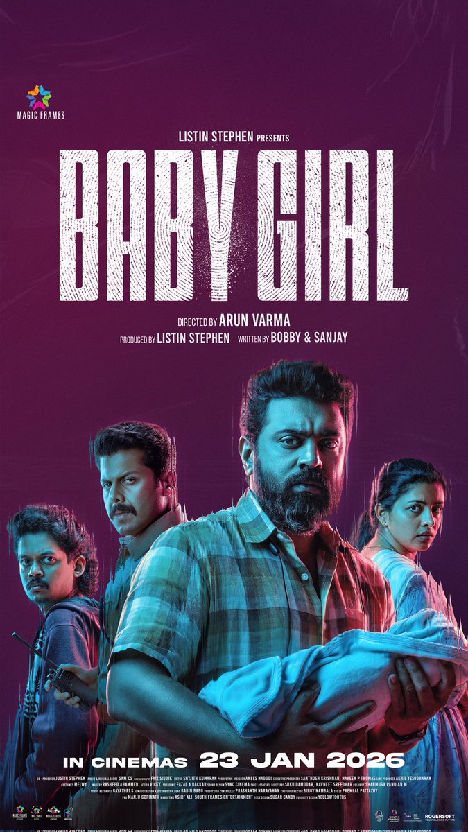 When talent meets vision.

Nivin Pauly returns after Sarvam Maya with Baby Girl, releasing worldwide Jan 23, 2026🔥.

#NivinPauly #BabyGirl