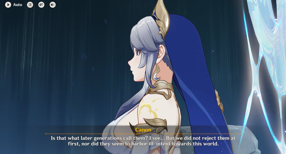 cap00chin0's tweet image. luna IV archon quest spoilers /

this is... this is literally rightful heirs AU lore LMAO.. what the fuck. except it's the moons in place of nibelung. what. what!!