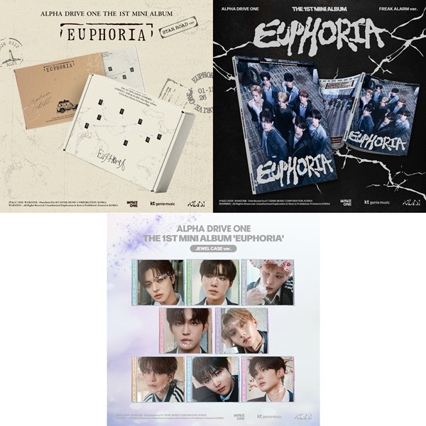ALPHADRIVEONE】 THE 1ST MINI ALBUM 『'#EUPHORIA'』＜日本限定特典