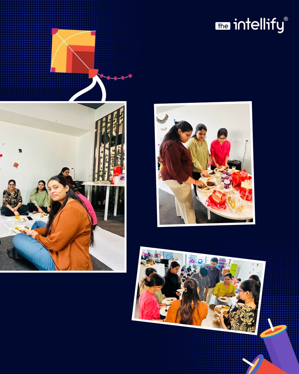 From traditional festive food to team conversations and cheerful moments, yesterday was all about togetherness.

Wishing everyone a Happy Uttarayan🪁🌞

#HappyUttarayan #makarsankrantispecial #TheIntellify