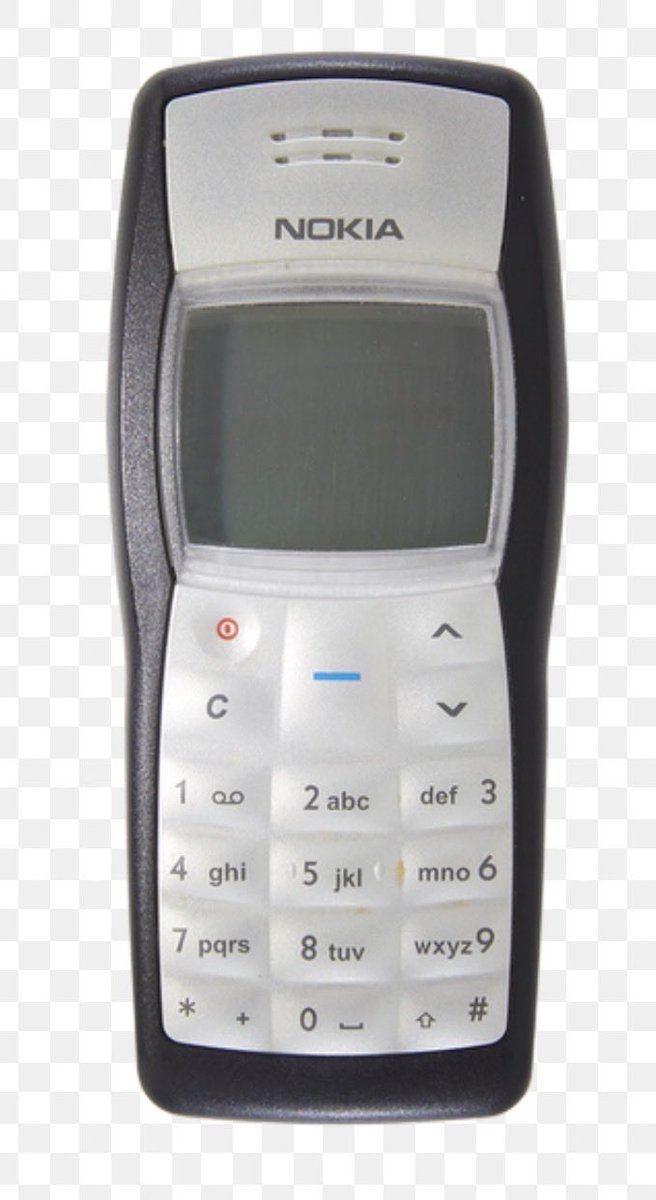 sankyfuture's tweet image. We had Nokia 1100 and faith. 💪

Battery life: legendary
Snake: addictive

Simpler times 📟

#Nostalgia #OldTech #Throwback