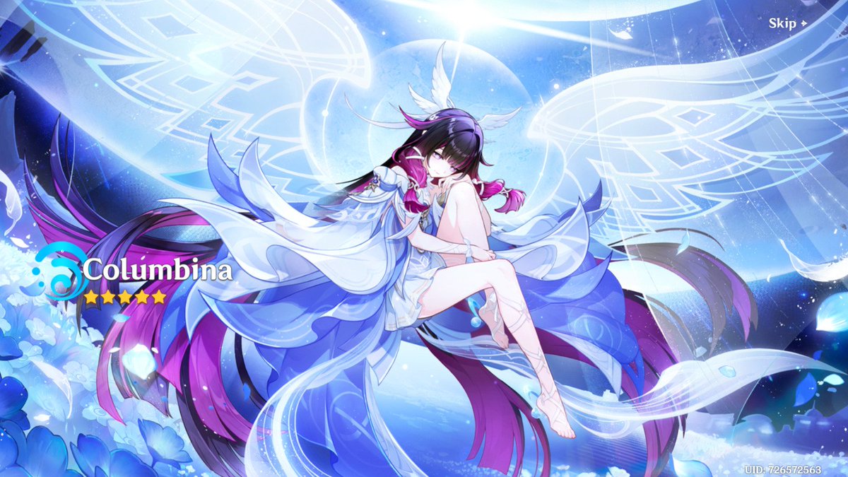 easymoons's tweet image. she came home in 42 wishes total. i have never been happier. been wanting her since that 2022 clip of her singing as an harbinger and here she is as the moon goddess &amp;lt;3