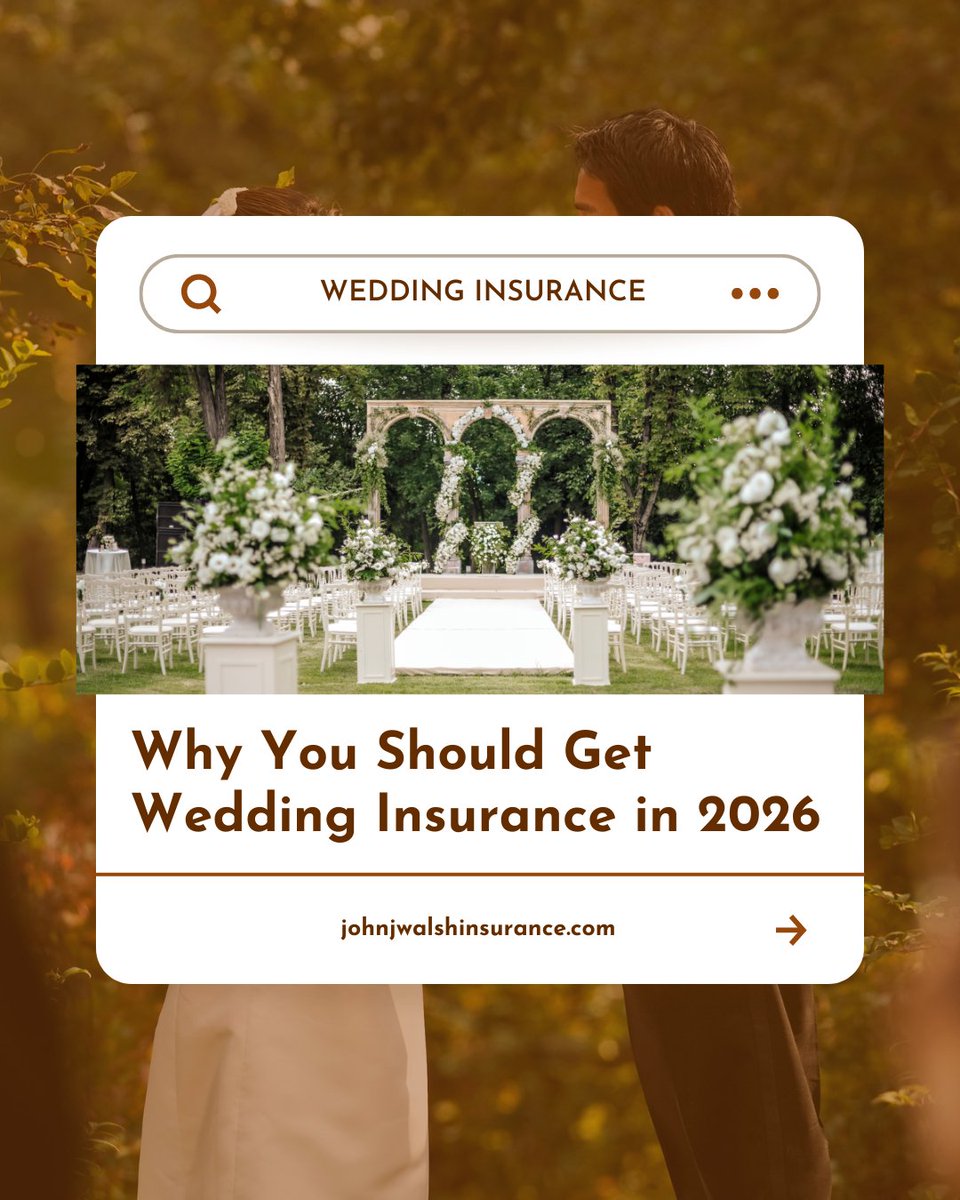 WalshInsurance1's tweet image. Read our new blog here: walshinsurance.com/wedding-insura…